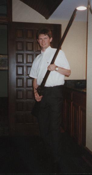 Hans with rifle