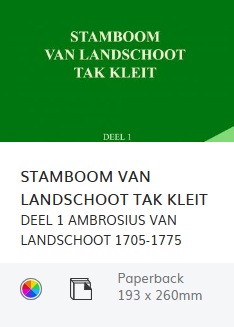 Deel I — Ambrosius Van Landschoot