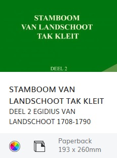 Deel II — Egidius Van Landschoot