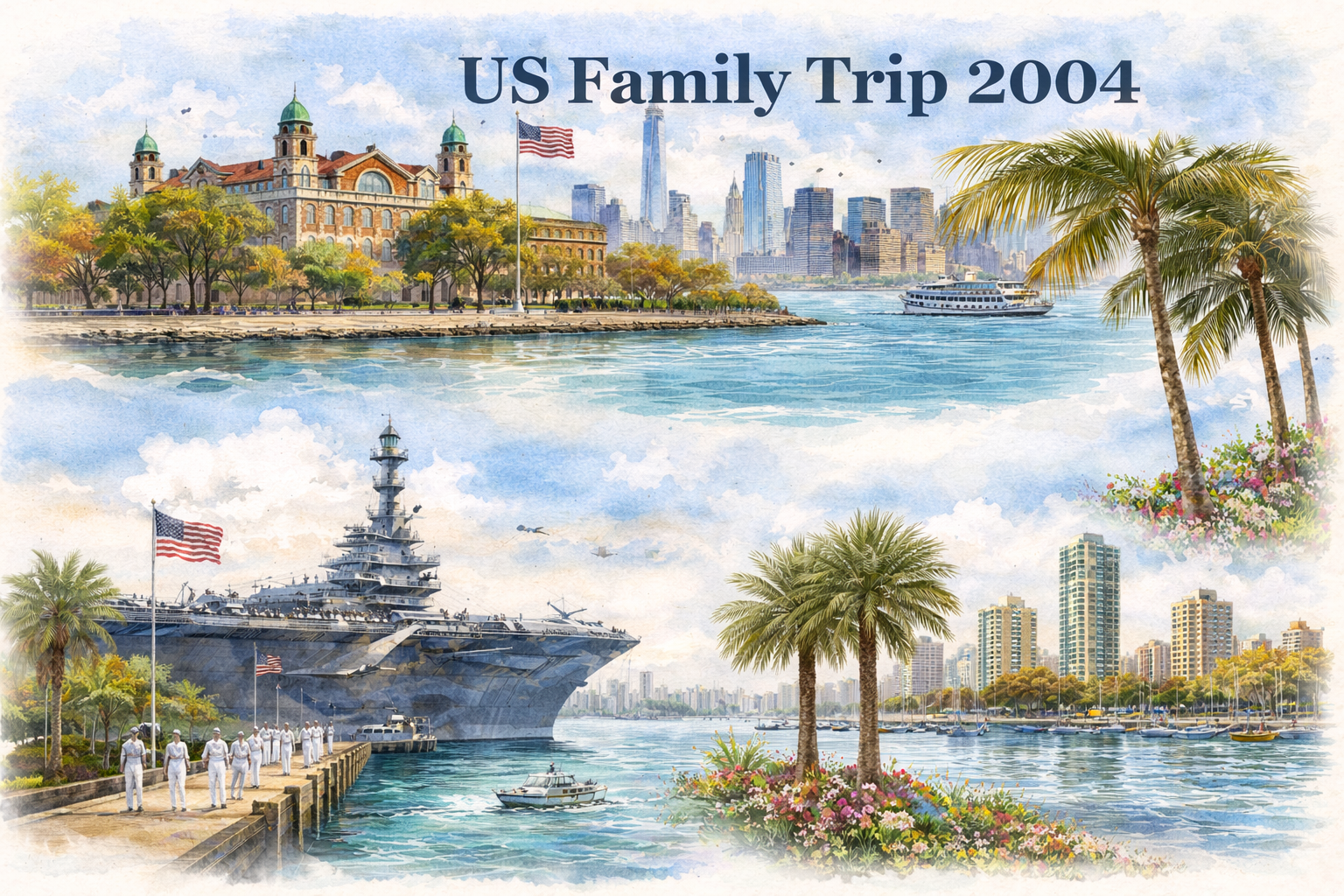 Family Visit USA 2004